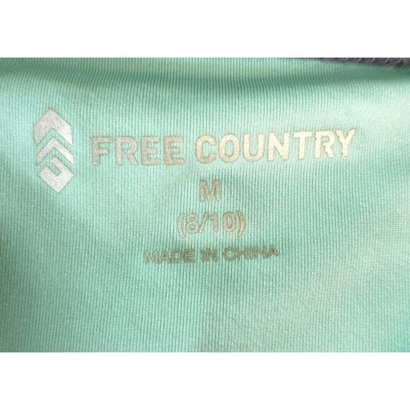 Free Country Womens Swim Shorts M Dark Gray Blue Side Pockets Lined - Picture 6 of 8